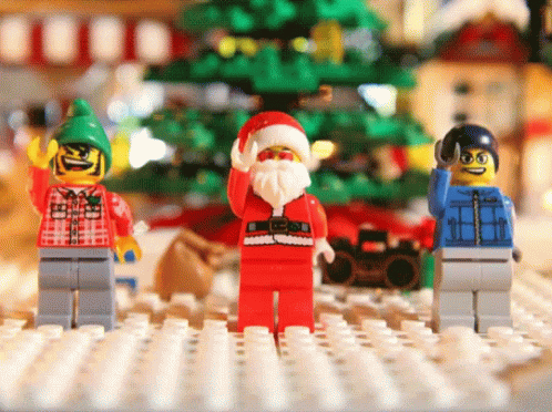 Lego Bad Santa GIF