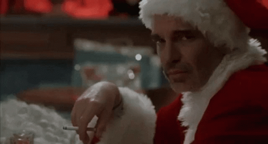 Bad Santa Disappointed Look GIF