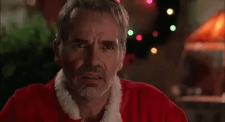 Bad Santa Merry Christmas GIF