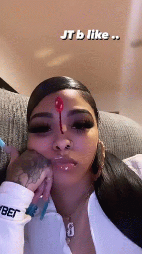 Baddie Girl Peace GIF