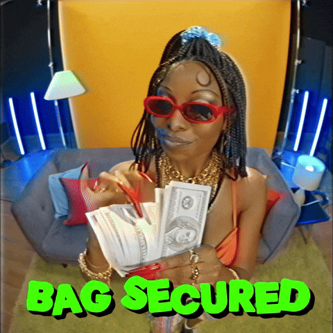 Bag Secured Cha Ching GIF