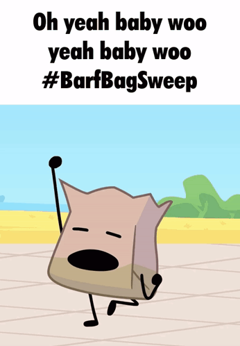 Bag With Oh Yeah Baby Woo GIF