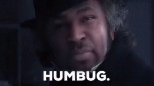 Bah Humbug Funny Michael Caine Face Swap GIF