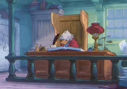 Bah Humbug Annoyed Disney Scrooge Mcduck GIF