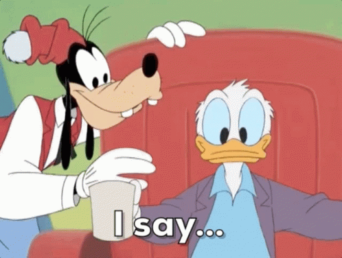 Bah Humbug Donald Duck Goofy Disney Cartoon GIF