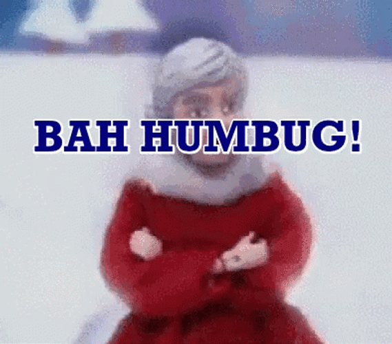Bah Humbug Drummer Boy Walking Out GIF