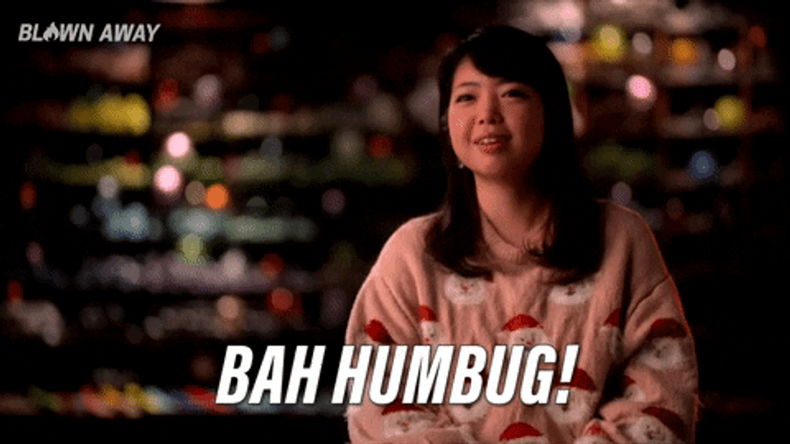 Bah Humbug Reality Tv Show Blown Away GIF