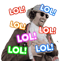 Baha Bahaha Sticker GIF