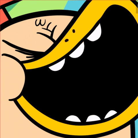 Bahahaha Space Chickens Laughing Out Loud GIF