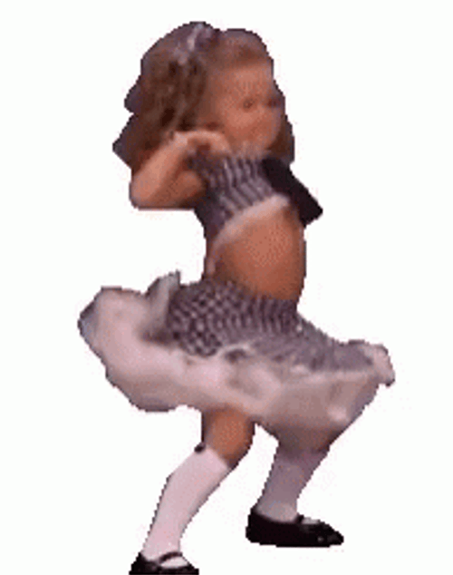 Bailando Dancing Small Girl Pumping GIF