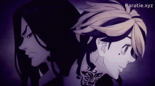 Baji Back To Back With Kazutora GIF