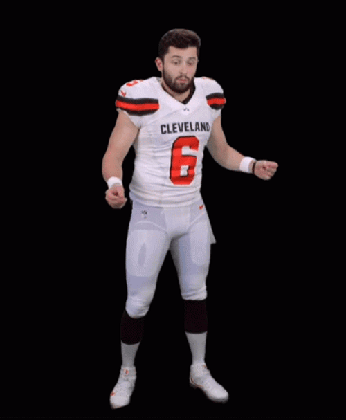 Baker Mayfield Cleveland Football Dancing GIF