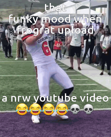 Baker Mayfield Cleveland Football Funky Mood GIF