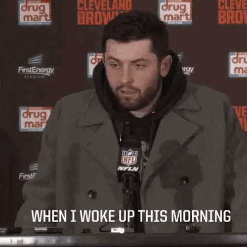 Baker Mayfield Cleveland Football Pretty Dangerous GIF
