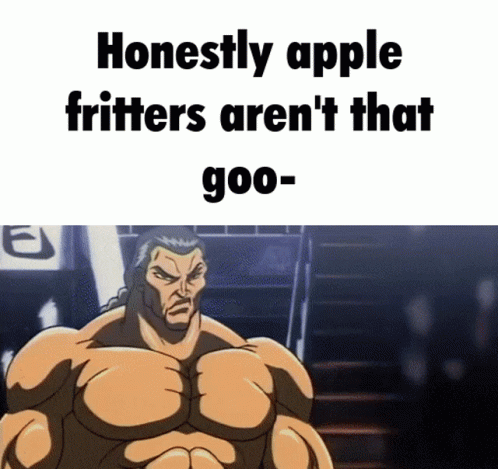 Baki Apple Fritters GIF