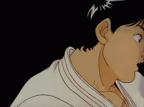 Baki Hanma Kiss Bump GIF