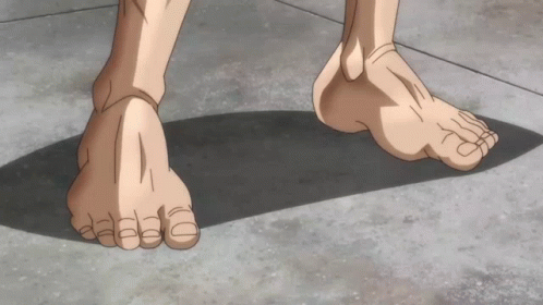 Baki Hanma Muscles GIF