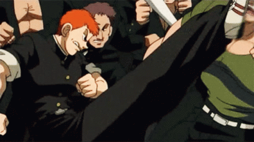 Baki Hanma Street Fight GIF