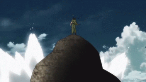 Baki Hanma Up Hill GIF