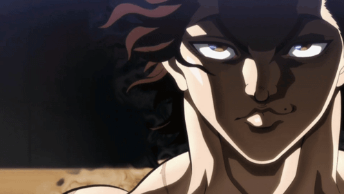 Baki Hanma Versus Ohma GIF