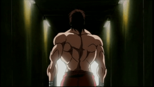Baki Hanma Walks Out GIF | GIFDB.com