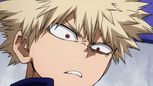 Bakugo Scorching Madness My Hero Academia GIF
