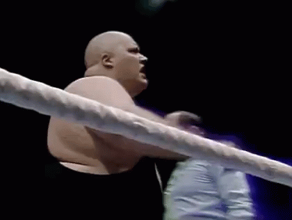 Bald Andre The Giant GIF