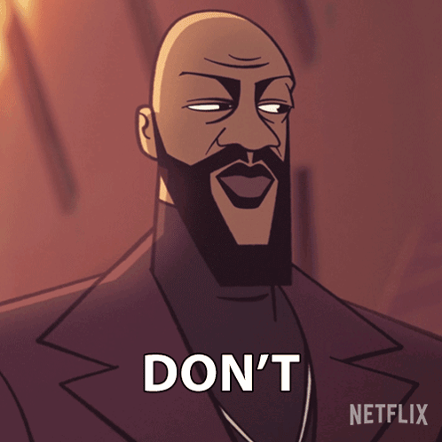 Bald Bearded Man Says Look Back