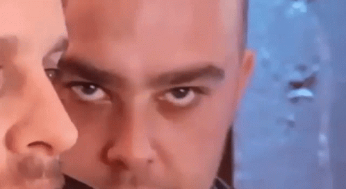 Bald Creepy Guy GIF