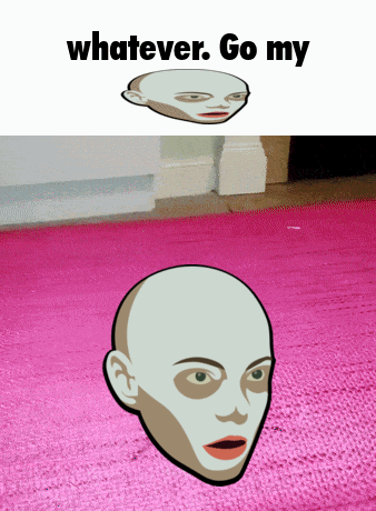 Bald Head Whatever Go My