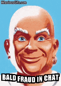 Bald Man Bald Fraud