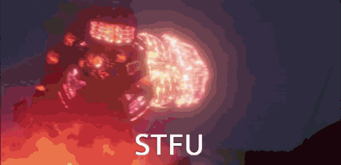 Bald Man In Glasses And Red Shirt Sitting On Couch GIF