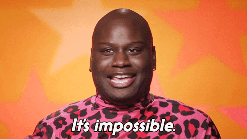 Bald Man in Leopard Print Shirt Says It's Impossible