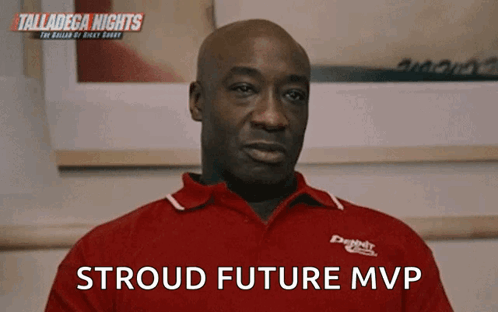 Bald Man in Red Shirt Says Stroud Future MVP