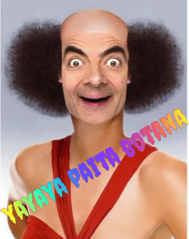 Bald Man In Red Top Saying Yayaya Patta Botaha GIF