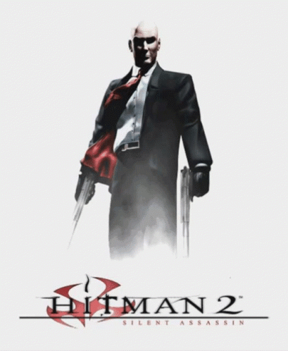 Bald Man in Suit and Tie Hitman 2 Silent Assassin