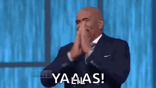 Bald Man In Suit Clapping Yaas GIF