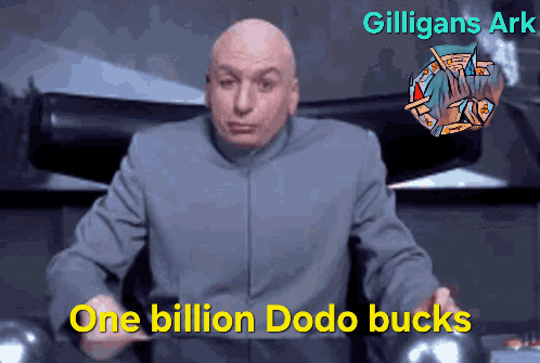 Bald Man In Suit Saying One Billion Dodo Bucks GIF