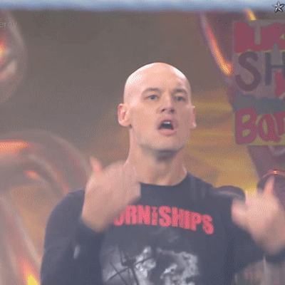 Bald Man In Urnships Shirt GIF