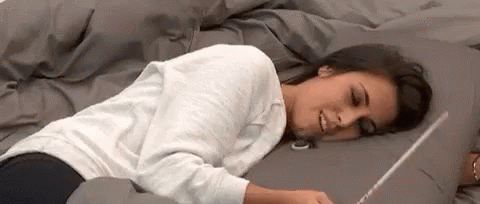 Bald Man Kneeling In Front Of LH Sign GIF