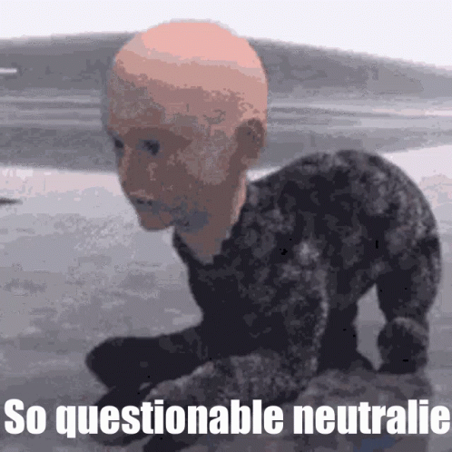 Bald Man Saying So Questionable Neutralie