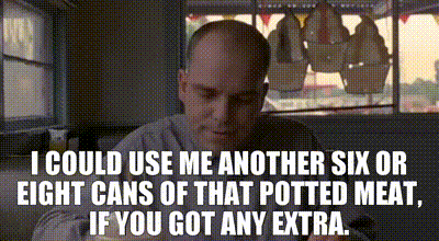 Bald Man Says I Could Use Me Another Six GIF