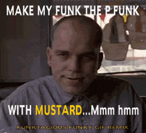 Bald Man Smiling Make My Funk The P-Funk With Mustard GIF