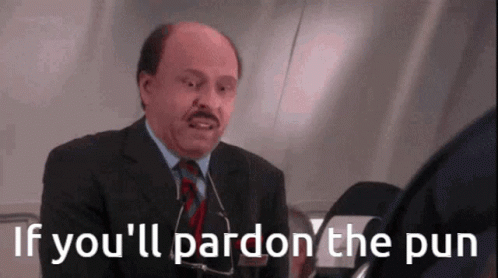 Bald Man Suit Tie If You'll Pardon the Pun