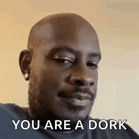 Bald Man With Beard Says You Are a Dork