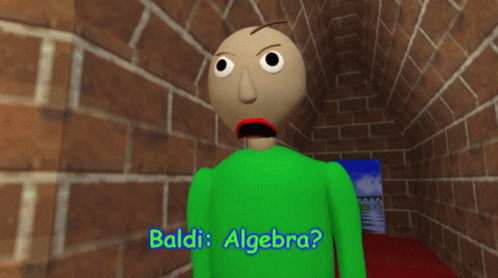 Baldi Alright Then GIF