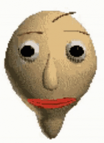 Baldi Basics Head Nodding GIF