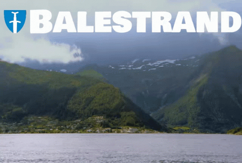 Balestrand Above Mountain Range