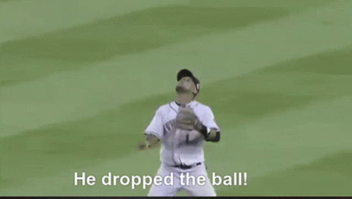 Ball Drop Baseball Player Luis Castillo GIF