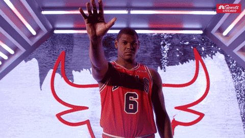 Ball Drop Cristiano Felicio Nba GIF